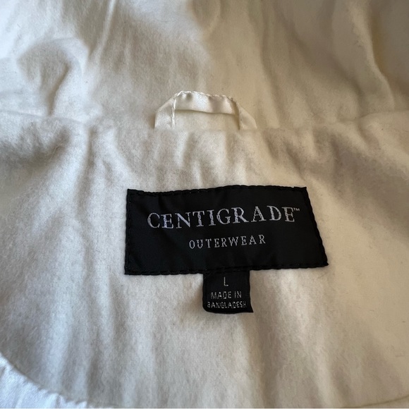 Centigrade Outerwear Winter White Coat Large - Picture 5 of 12